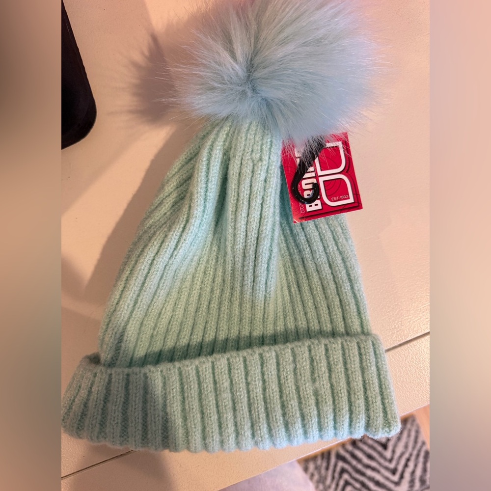 Broner - aqua beanie! NWT! - Picture 3 of 4